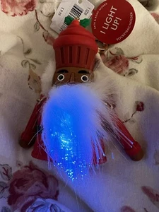 Bath & Body Works Light-up Nutcracker PocketBac Sanitizer Holder Keychain 2023 - Picture 1 of 5