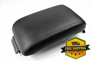 2007-2009 Lincoln MKZ Black Leather Center Console Armrest Lid With Sliding OEM