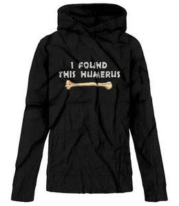 BSW Youth I Found This Humerus Bone Funny Joke Hoodie - Picture 1 of 7