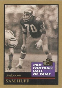 1991 Enor Pro Football HOF #69 Sam Huff New York Giants West Virginia - Picture 1 of 1