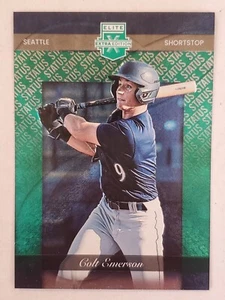 COLT EMERSON 2023 Elite Extra Edition STATUS GREEN RETRO #'d 195/499 Mariners - Picture 1 of 1