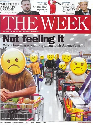 Week Magazine American Economy Ukraine Norman Lear Cell Phones Properties 2023 - Image 1 of 4