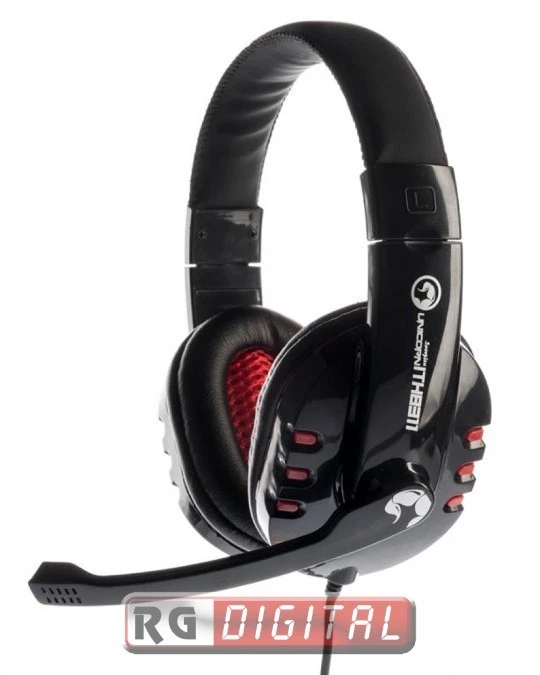 Cuffie Gaming SCORPION UNICORN  Microfono 180 3.5MM plug Contr volume ITH8311 - Immagine 1 di 1