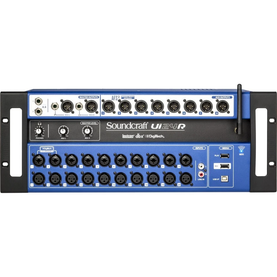 Soundcraft Ui24R Wireless 24-channel Digital Mixer/USB Multi-Track Recorder - Image 1 of 2
