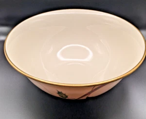 Lenox Holiday Nouveau Gold Large Serving Bowl 10"  USA - Picture 1 of 6