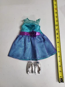 18" AG OG doll Clothes: My life as a Party planner dress & shoes outfit (DC58) - Picture 1 of 2