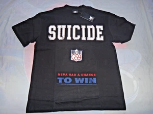 G59 $uicideboy$ BORN 2 LOSE EMBROIDERED/STITCHED TEE BLACK SIZE M NWT - Picture 1 of 5
