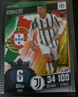 2020-21 Topps Match Attax UEFA Champions League Cards YOU PICK!!!! - Image 1 of 2