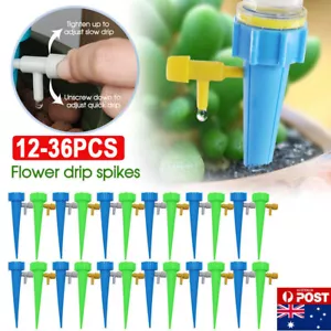 12/36PCS Watering Spike Plant Water Bottle Self Automatic Drip Irrigation Cone - Picture 1 of 18