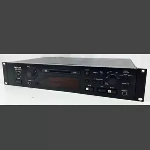 Mini reproductor de discos grabadora TASCAM MD-350 negro usado de Japón - Imagen 1 de 5