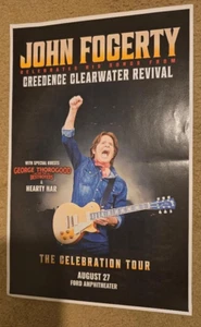 John Fogerty August 27 2024 Ford Amp. 11"x17" US promo 1 sided poster VG+ cond - Foto 1 di 1