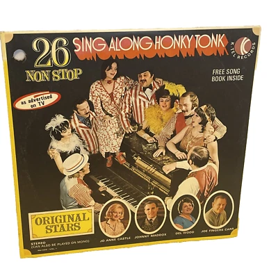 26 Non Stop Sing Along Honky Tonk (Vol. 1)(Vinyl, 1971) K-Tel NU 423 VG LP Foto 1 de 4