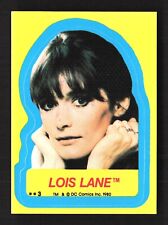 1981 Topps Superman II Stickers #3 Lois Lane EX+ (00994)