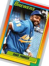 1990 Topps Traded Dave Parker Milwaukee Brewers #86T