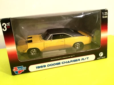 1st First Gear 1969 Dodge Charger R/T  1:25 2009 New in Box - Image 1 of 4