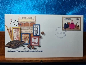 First Day Cover📮 (PSE) Centenary of Pharmaceutical Education 📮Hurstville NSW - Picture 1 of 2