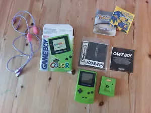 Nintendo Game Boy Color Kiwi Handheld System Green - Picture 1 of 9