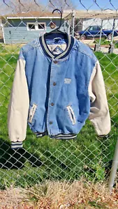 Gear Jacke M blau/hellbraun Denium Sutter Home - Bild 1 von 3