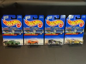 Hot Wheels Terrorific Series Juego Completo de 4 Coches 1999 977 978 979 980 - Imagen 1 de 7
