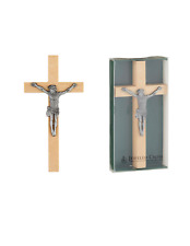 Wooden Wall Crucifix 6" Cross New in Box Christian Catholic Home DÃ©cor Gift
