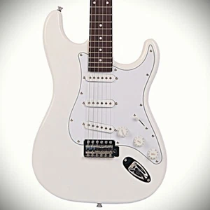 Full-Size All White 39" Electric Guitar Package with Gig Bag & More Unbranded - Picture 1 of 13