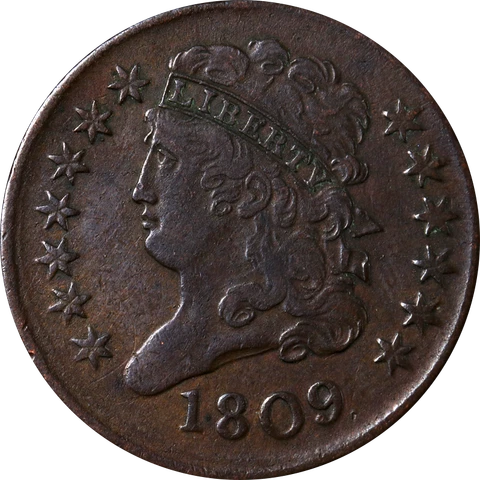 1809 Half Cent Great Deals From The Executive Coin Company Cover