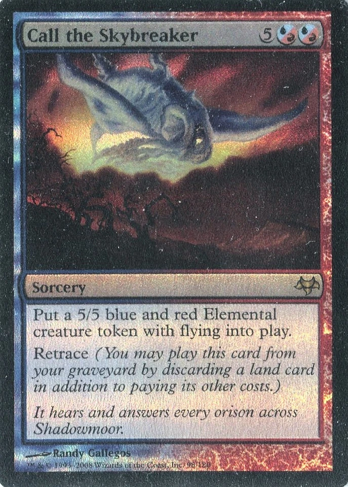 MTG - Eventide - Call the Skybreaker - Foil - NM - Image 1 of 1