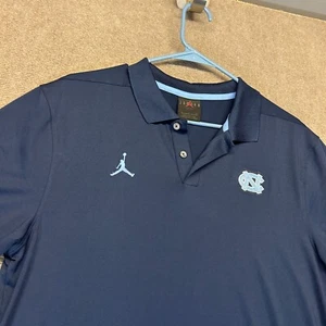 North Carolina Tar Heels Poloshirt Herren Small Nike Elite Jordan Jumpman Ringer - Bild 1 von 12
