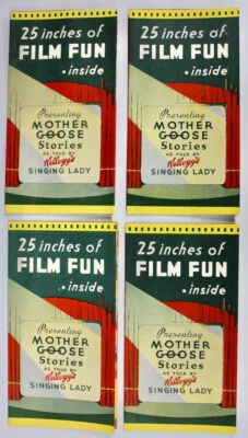 Original 1935 Kelloggs Mother Goose Stories Complete Set of 4 - Image 1 of 4