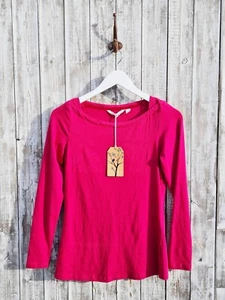 Lily & Me Cleeve Top In Raspberry - UK: 10 EU: 38 US: 6 - Picture 1 of 4