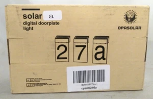 opasolar digital doorplate light letter "a" - Picture 1 of 4