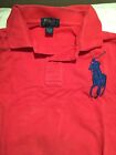 Boys Ralph Lauren polo shirt size L pink big pony