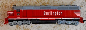 Burlington 549 Diesel Locomotive Great for every train enthusiast Tested - Picture 1 of 7