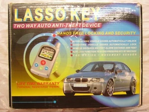 DE COLECCIÓN LASSO LLAVE DE DOS VÍAS DISPOSITIVO AUTOMÁTICO ANTIRROBO ALARMA RATA VARILLA LEER DESCRIPCIÓN - Imagen 1 de 3