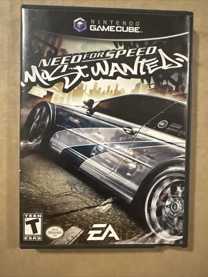 Need for Speed: Most Wanted (Nintendo GameCube, 2005) CiB Used Condition - Image 1 of 4