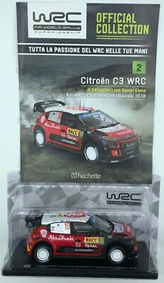 NEW BIG IXO 1:24 CITROEN C3 WRC - S. LOEB - RACC Catalunya 2018 - Immagine 1 di 4