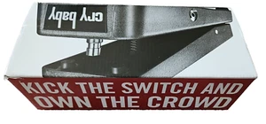 EMPTY BOX for Crybaby GCB-95 Wah Pedal + Rubber Feet - Picture 1 of 3