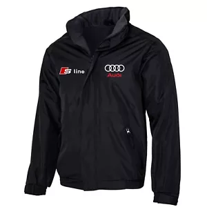 AUDI SLINE Waterproof Windproof Hooded Fleece Lined Insulated Jacket Regatta - Picture 1 of 5