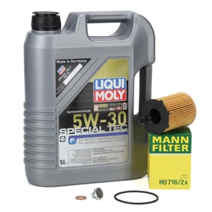 5L LIQUI MOLY SPECIAL TEC F 5W30 Motoröl + MANN Ölfilter für 1.4/1.5/1.6 DIESEL - Bild 1 von 4