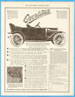 1911 Willys Overland Model 51 Fore Door Car Toledo OH Antique Automobile Ad