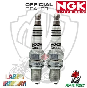 2001 SPARK PLUG LASER IRIDIUM NGK DCR9EIX DUCATI 748 S 748 LASER 2 CANDLE KIT - Picture 1 of 1