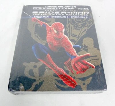Brand New RARE Spider-Man 4K Ultra Limited Edition Collectors Ed Blu-Ray DVD OOP - Image 1 of 4