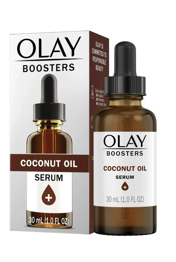 Suero de aceite de coco Olay, potenciador antioxidante nutritivo, sin fragancia, 1,0 oz... Foto 1 de 1