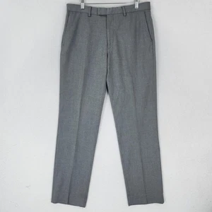 Banana Republic Pants Mens 32x32 Gray Standard Fit Straight Leg Trousers Slacks - Picture 1 of 14