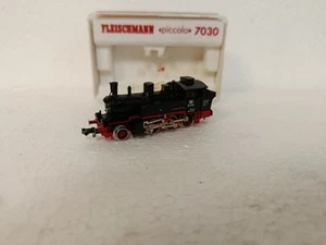ancienne locomotive vapeur échelle N Fleischmann piccolo ref 7030 fonctionnelle - Photo 1/8