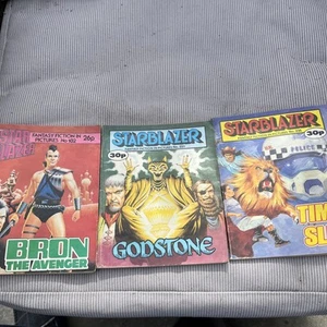 STARBLAZER Fantastic Fiction In Pictures Magazine’s +3 guter Zustand - Bild 1 von 6