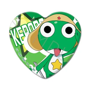 Sergeant Frog Keroro Heart-shaped Can Badge A - Picture 1 of 1
