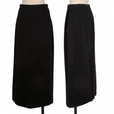 Falda conmutadora curva de lana HaaT ISSEY MIYAKE talla 2 (K-119520) Foto 1 de 4