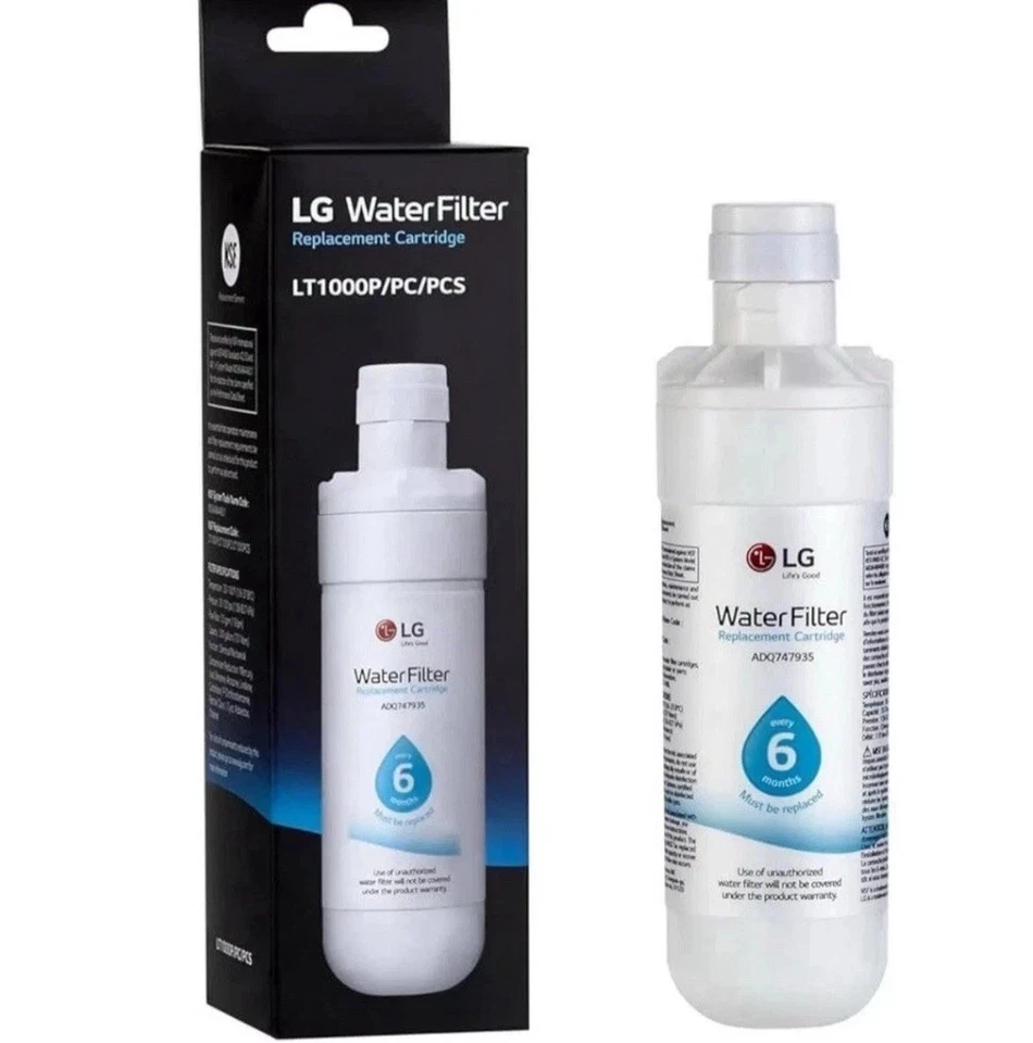 Filtro de agua original para refrigerador LG LT1000P AGF80300704 - Paquete de 1 Foto 1 de 1