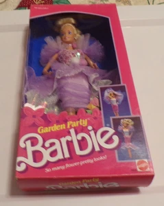 LOOK 1988 MATTEL GARDEN PARTY BARBIE NUEVO EN CAJA - Imagen 1 de 5